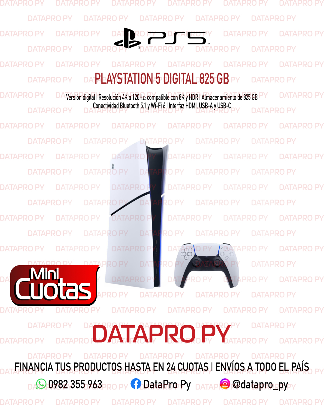 PlayStation 5 Digital 825 GB